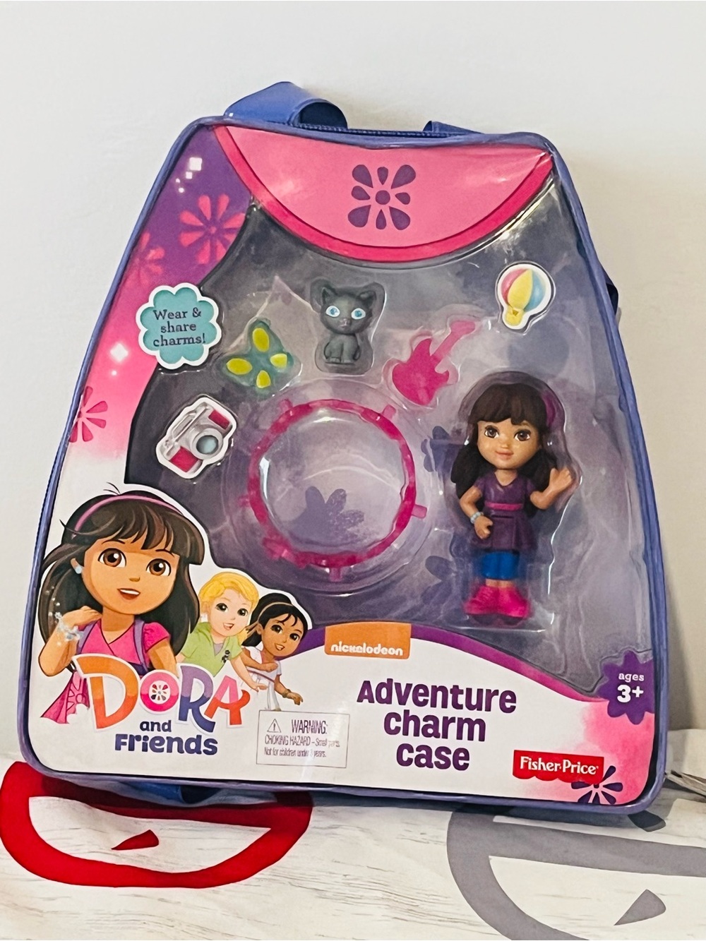New Fisher-Price Dora And Friends Adventure Charm Case Nickelodeon Backpack 2014